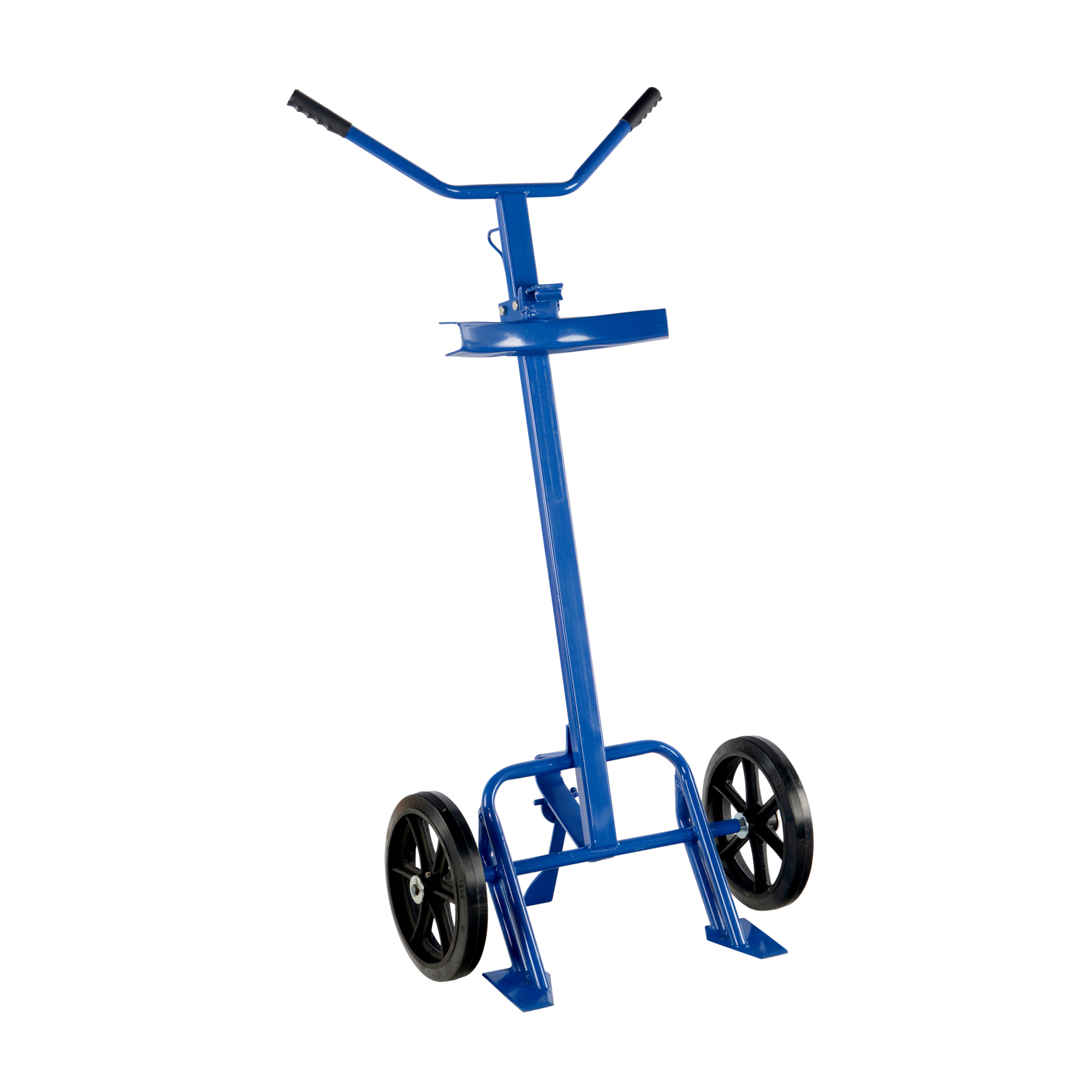 Vestil Barrel/Drum Truck - Rubber on Steel Wheels, 800-Lb. Capacity, 30 and 55 Gal. Drum, Model# DBT-1200